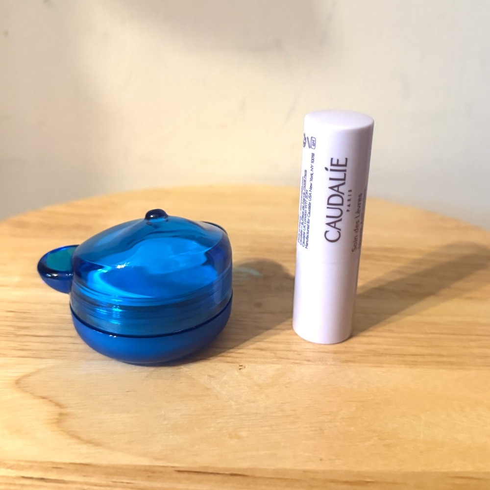 Set of two Dr Jart and Caudalie lip balms masks full sizes NEW